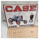 16x12 Case Farm Tractors Metal Sign