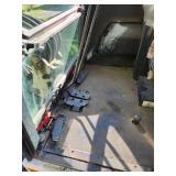 Bobcat X331 Compact Excavator with 2 buckets and thumb attachment