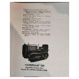 Caterpillar Ten Vintage Track-Type Tractor