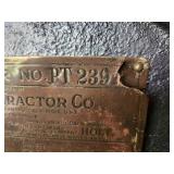 Caterpillar Ten Vintage Track-Type Tractor