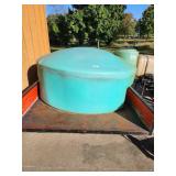 325 Gallon Pickup Green Water Storage Tank with Valve