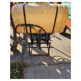 35-Gallon Agricultural Sprayer with Spray Wand and Hoses