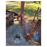 Steel Gantry Crane Frame with Manual Chain Hoist and Trolley