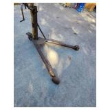 Used Portable Engine Hoist with Manual Winch and Boom
