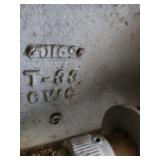 Vintage Flathead Inline Engine Block with Head T-B3 CWC Marked