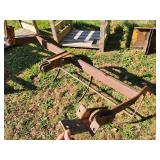 Vintage Iron Plow Attachment for Tractor