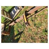 Vintage Iron Plow Attachment for Tractor