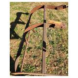 Vintage Iron Plow Attachment for Tractor