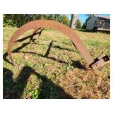 Vintage Iron Plow Attachment for Tractor