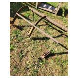 Vintage Iron Plow Attachment for Tractor