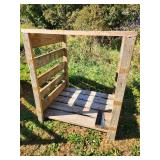 Set of 2 Wooden Storage or Firewood Racks
