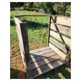 Set of 2 Wooden Storage or Firewood Racks