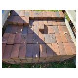 Pallet of Red Clay Bricks for Landscaping or Construction
