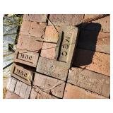 Pallet of Used Red MBC Bricks