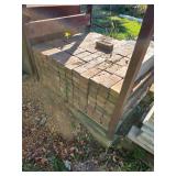 Pallet of Used Red MBC Bricks