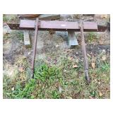Vintage 2 point hitch grader bar
