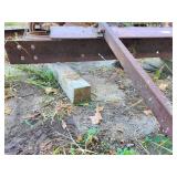 Vintage 2 point hitch grader bar