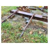 Vintage 2 point hitch grader bar