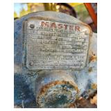 Master Industrial Electric Concrete Mixer with Barrel Drum