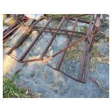 Vintage Steel Field Harrow Attachment