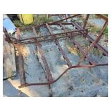 Vintage Steel Field Harrow Attachment