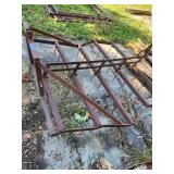 Vintage Steel Field Harrow Attachment