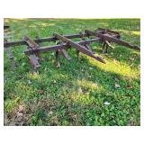 Antique 2-Point Spring Tooth Cultivator Farm Implement