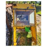 Used Yellow Tractor Enclosure Cab with Windows and Wiper