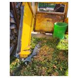 Used Yellow Tractor Enclosure Cab with Windows and Wiper