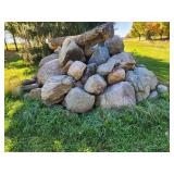 Large Collection of Fieldstone boulder
