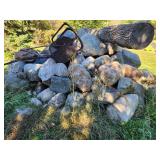 Large Collection of Fieldstone boulder