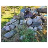 Large Collection of Fieldstone boulder