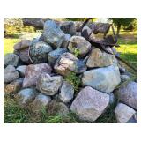 Large Collection of Fieldstone boulder