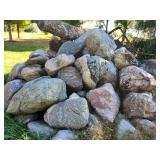 Large Collection of Fieldstone boulder