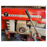 Massey Ferguson 7 Electric Start Riding Lawn Mower with Extra Wheel