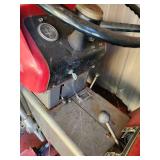 Massey Ferguson 7 Electric Start Riding Lawn Mower with Extra Wheel