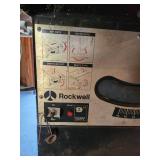Lot of Table saws, power tools and work bench cabinet