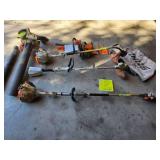 Stihl Outdoor Power Equipment Lot - Blower, Chainsaw, Trimmers, Hedge Trimmer & Accessories