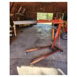 Franklin 3-Ton Hydraulic Engine Hoist with Long Ram Jack