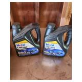 Automotive Fluids Lot: CAT DEO-ULS 10W-30 Oil, Mobil Delvac 1300 Super 15W-40, NAPA ATF, Gold Oil Filter