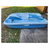 Pelican Rainbow 4-Person Pedal Boat with Rudder and Pedals