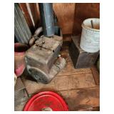 Collection of Vintage Small Engines and Mechanical Parts