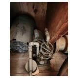 Collection of Vintage Small Engines and Mechanical Parts