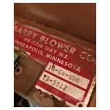 Barry Blower Co. Industrial Blower Model 10-CW-UBD