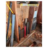 Large Assortment of Scrap Metal Tubing, Rods, and Flat Bar