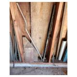 Large Assortment of Scrap Metal Tubing, Rods, and Flat Bar