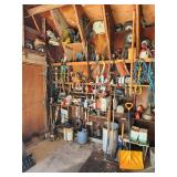 Large Group of Assorted Hand Tools and Garage Items