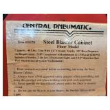 Central Pneumatic Steel Blaster Cabinet Floor Model #39170