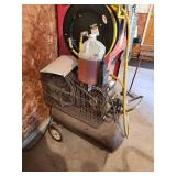 Quincy Air Master Air Compressor Model 131A20PN3 with Central Pneumatic Reel