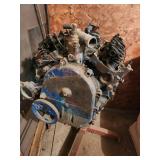 Unknown Engine Block on Heavy Duty 750 lb Engine Stand